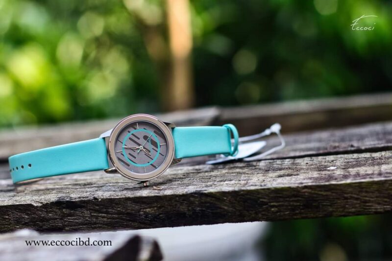 WEAR YOUR LOOK WITH GREY DIAL LEATHER WATCH 6246SL01