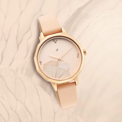 FASTRACK UPTOWN RETREAT ROSE GOLD DIAL WATCH 6259WL01