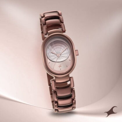 UPTOWN RETREAT ANALOG BROWN DIAL WATCH 6274QM01