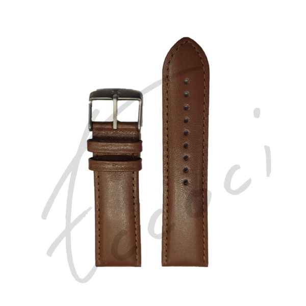 Fastrack 24MM brown genuine leather straps for men