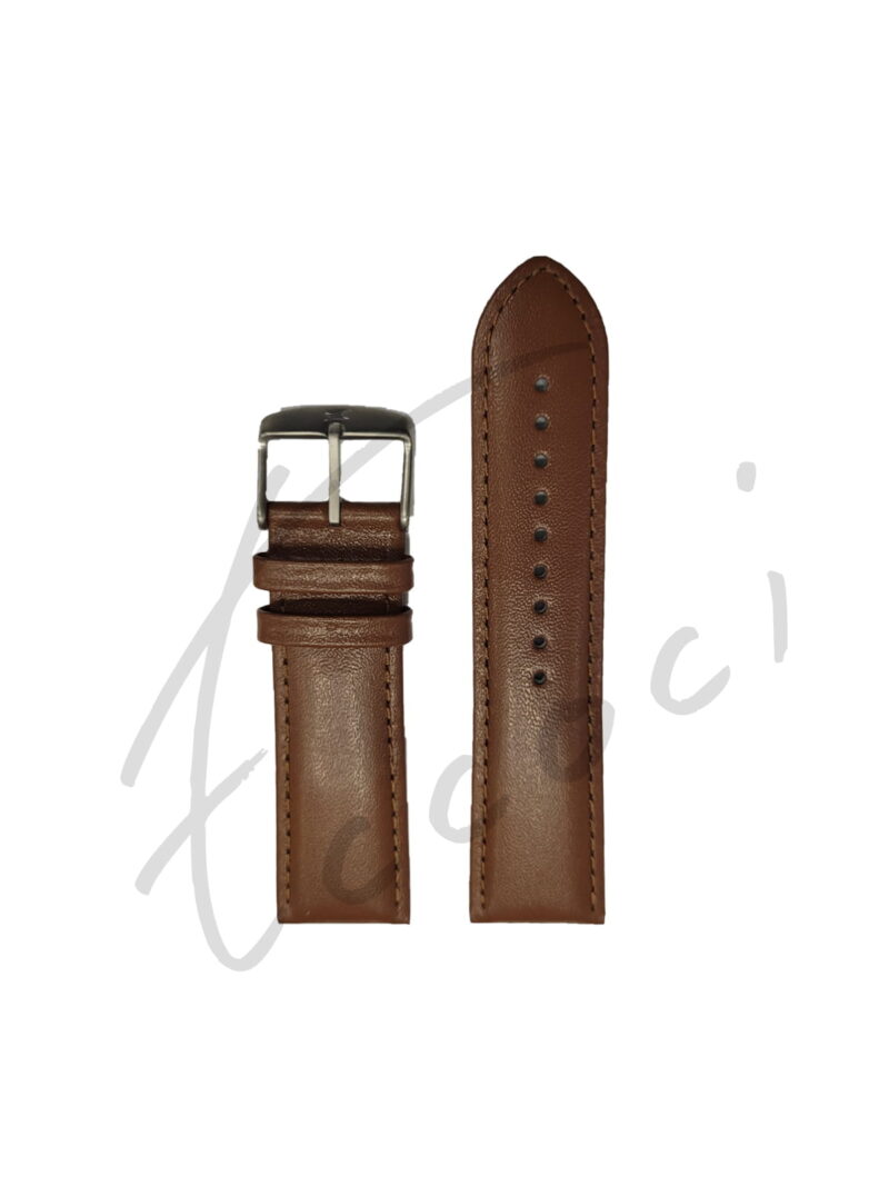Fastrack 24MM brown genuine leather straps for men