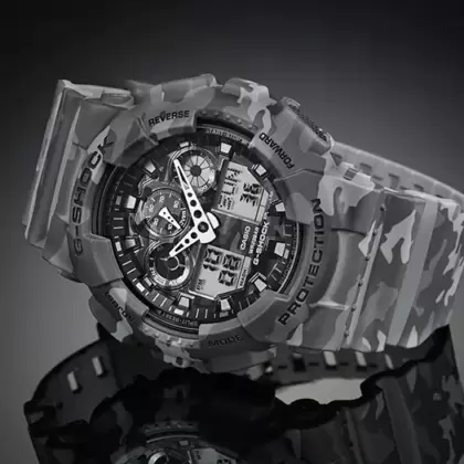 CASIO G-SHOCK ANALOG-DIGITAL WATCH GA-100CM-8A