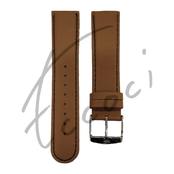Fastrack brown Leather for 3089sl05 Straps 22mm