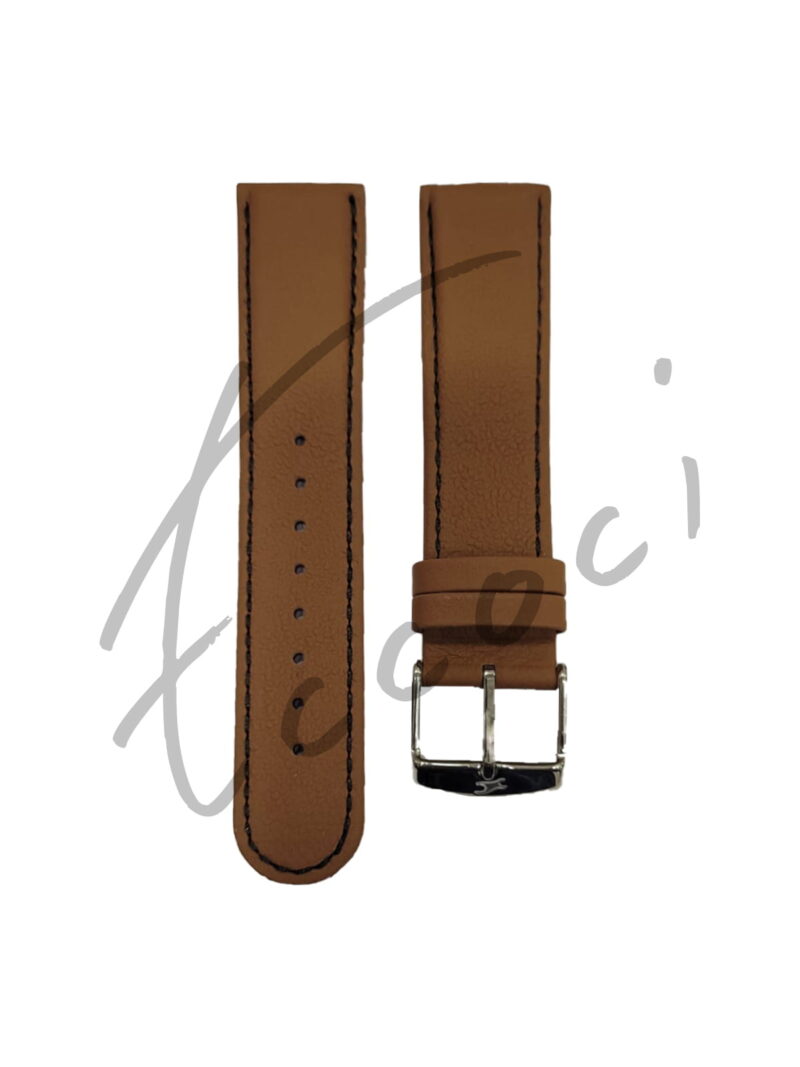 Fastrack brown Leather for 3089sl05 Straps 22mm