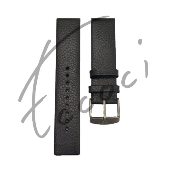 fastrack 20mm black Leather Straps