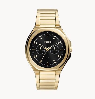 FOSSIL BQ2611 Evanston Multifunction Gold-Tone Watch