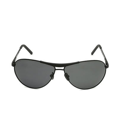 FASTRACK Black Aviator Men Sunglasses (M062BK1|68)