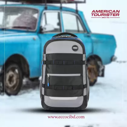 american tourister magna 3 gray Laptop Backpack