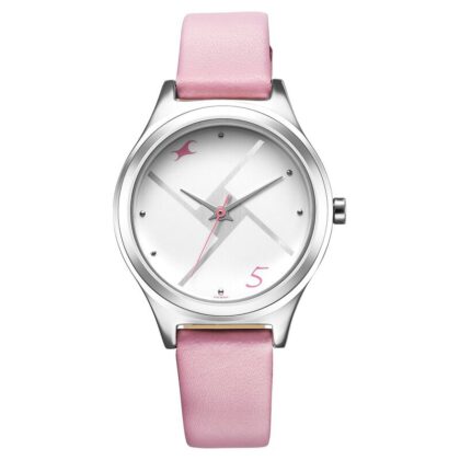 Fastrack Stunners 6152SL08 Silver Watch for Girls