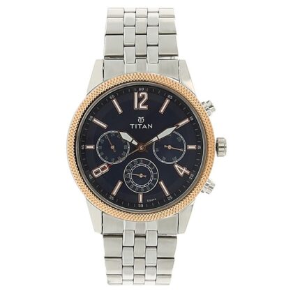 Titan Men's Metropolitan Luxe 1734KM01 Watch for MEN