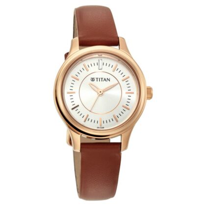 TITAN Silver Dial Analog Watch 2638WL01