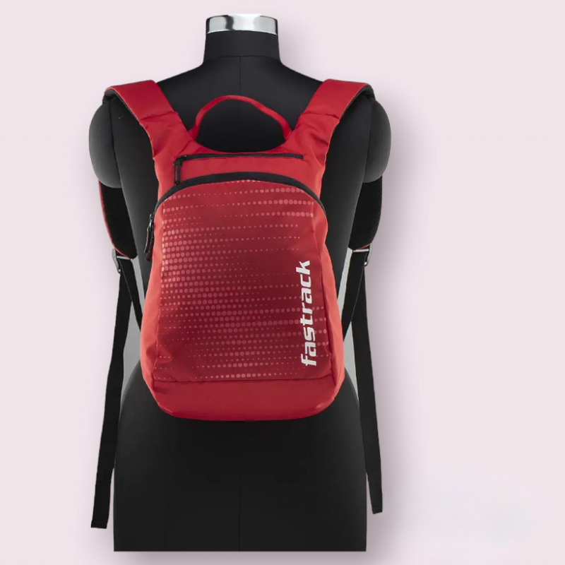 Red Casual Backpack A0599NRD01 - Image 3