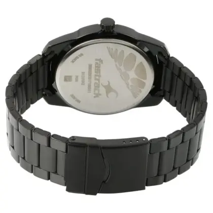 Fastrack 22 mm Black Stainless Steel  3123nm Strap