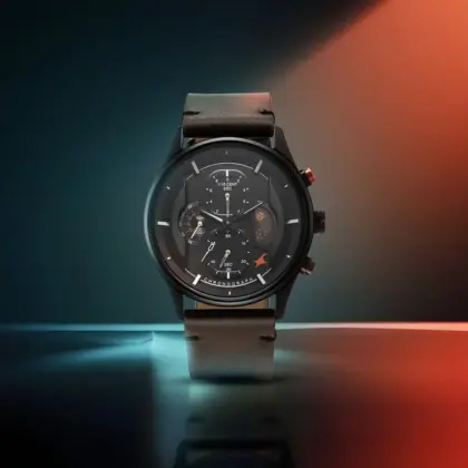 Fastrack Opulence Sun Moon 3315kl03 Chronograph watch