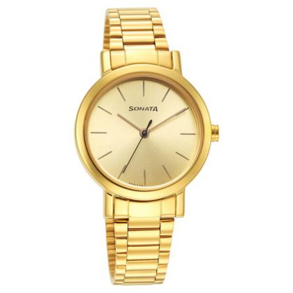 Sonata Essentials 8174ym03 Watch For Women