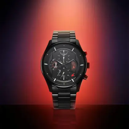 Fastrack Opulence Sun Moon 3315km01 Chronograph watch