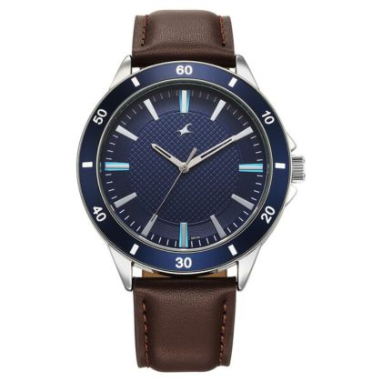 Fastrack Stunners X Quartz Analog Blue Dial 38160sl04 Watch For Guys