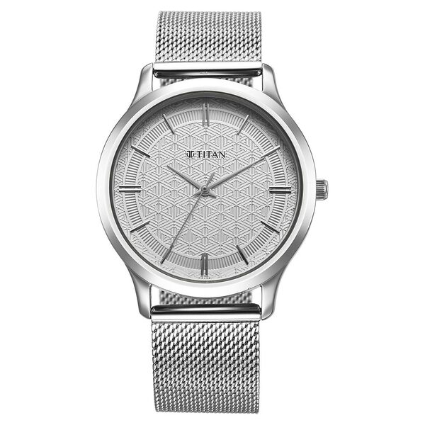 Titan Karishma 1825SM09 Silver Dial Watch for Men