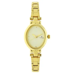 TITAN  Champagne  Dial 2535ym01 Watch