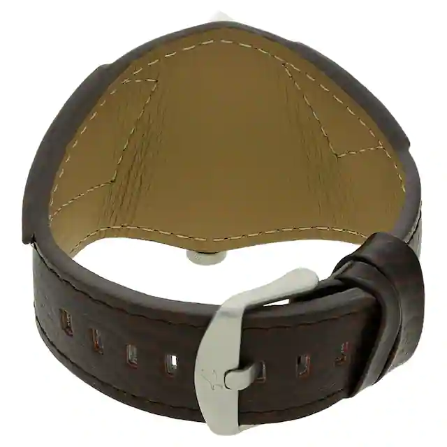 FASTRACK GUYS LEATHER ANALOG WHITE WATCHES - 3022SL01 - Image 4