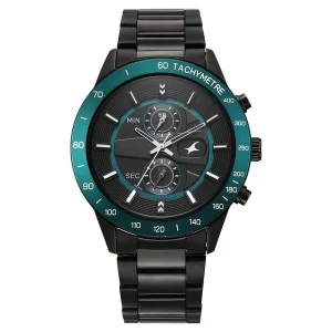 Fastrack Overdrive 3332KM01 Quartz Chronograph Watch for Men