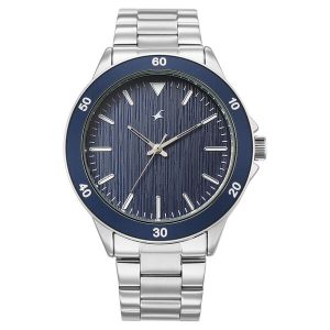 Fastrack Stunners38160km03 Blue Dial  Watch For Guys