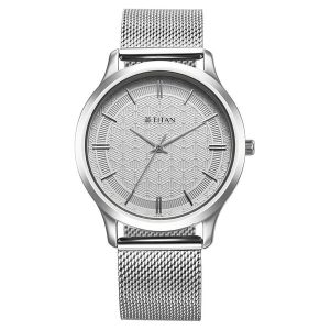 Titan Karishma 1825SM09 Silver Dial Watch for Men