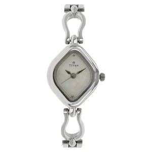 TITAN 2536SM02 Silver Dial Watch