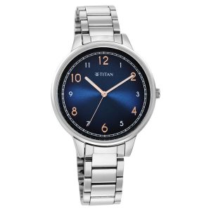 Titan Trendsetters 2648SM04 – Blue Dial Women’s Watch