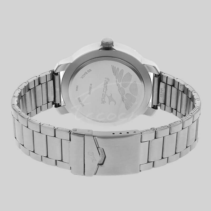 Fastrack Silver Watch for Men-3120SM01 - Image 3