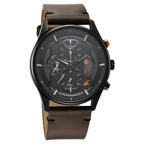 Fastrack Opulence Sun Moon 3315kl03 Chronograph watch - Image 2