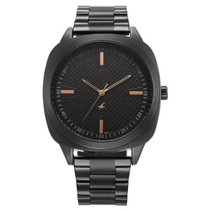 Fastrack Stunners X 38161NM01 – Black Dial Quartz Analog Watch for Men