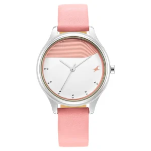 FASTRACK STUNNERS IN PINK DIAL & METAL STRAP 6280SL01