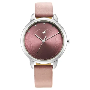 FASTRACK STUNNERS IN PURPLE DIAL & METAL STRAP 6282SL02