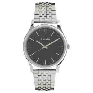 Sonata 77082SM01 Watch for Men