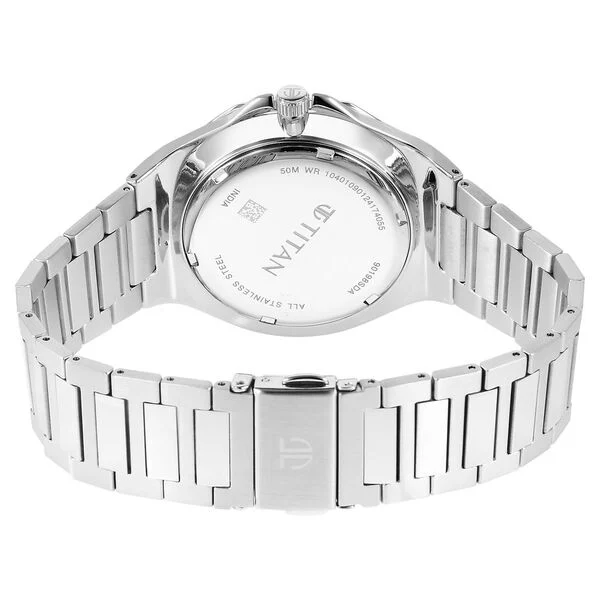 Titan Classic Slim Multifunction Watch 90198sm01 - Image 5