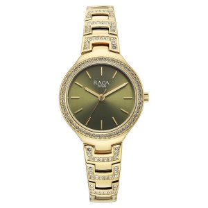 Titan Raga 95428ym01 Spotlight Watch For Women