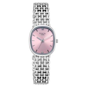 Titan Raga Spotlight Quartz Watch For Women 95430sm01