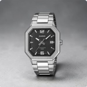Casio MTP-B195D-1AV Stylish Stainless Steel Men’s Watch