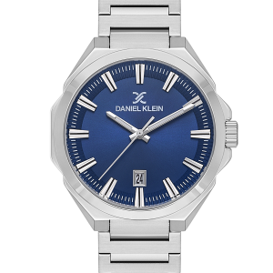 Daniel Klein DK.1.13811‑2 Men’s Watch – Elegant Blue Dial with Stainless Steel Strap