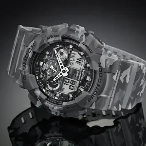 CASIO G-SHOCK ANALOG-DIGITAL WATCH GA-100CM-8A