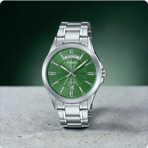 Casio MTP-1381D-3AV Men's Stainless Steel  Watch