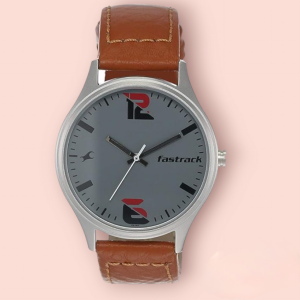 MEN LEATHER WATCH 3229SL01