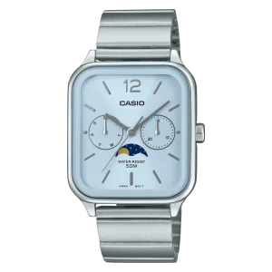Casio MTP-M305D-2AV – Stainless Steel Moon-Phase Men’s Watch