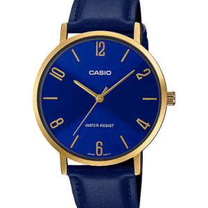 Casio Enticer Analog Blue Dial Men's Watch - MTP-VT01GL-2B2UDF