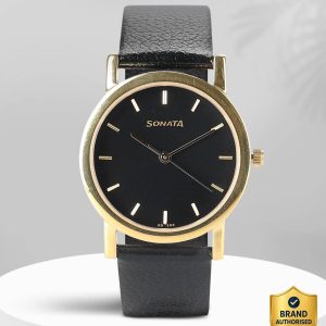 SONATA NP7987YL03W For Men