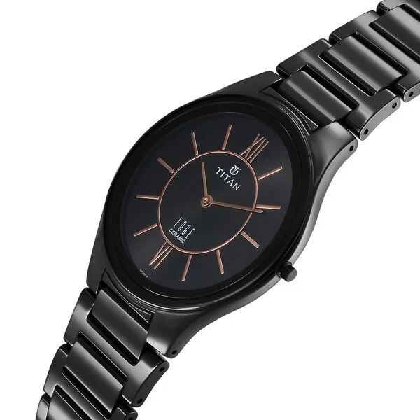 Titan Edge Ceramic 1696NC01 – Rich Black Dial Watch for Men - Image 3