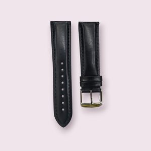 Titan 22 mm ELEPHNTA-BLACK Genuine Leather Straps for 1730sl01