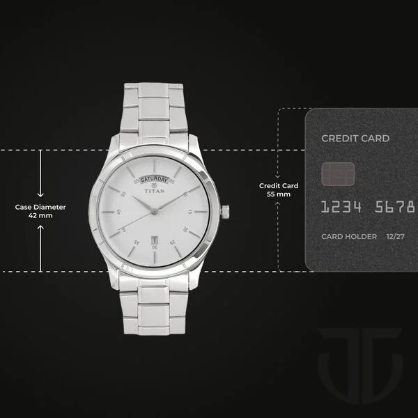 Titan Workwear 1767SM01 White Dial Analog Watch - Image 3