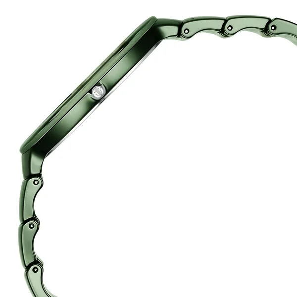 Titan Edge Squircle 1841qc05 Green Dial Ceramic Unisex Watch - Image 3